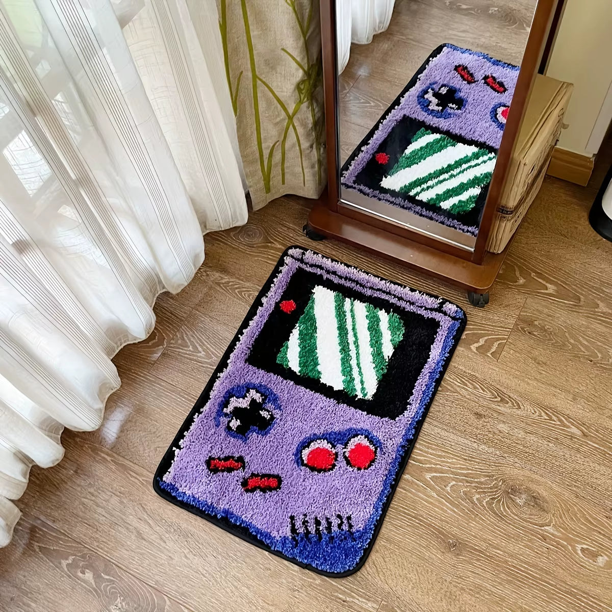 Purple Gameboy Rug