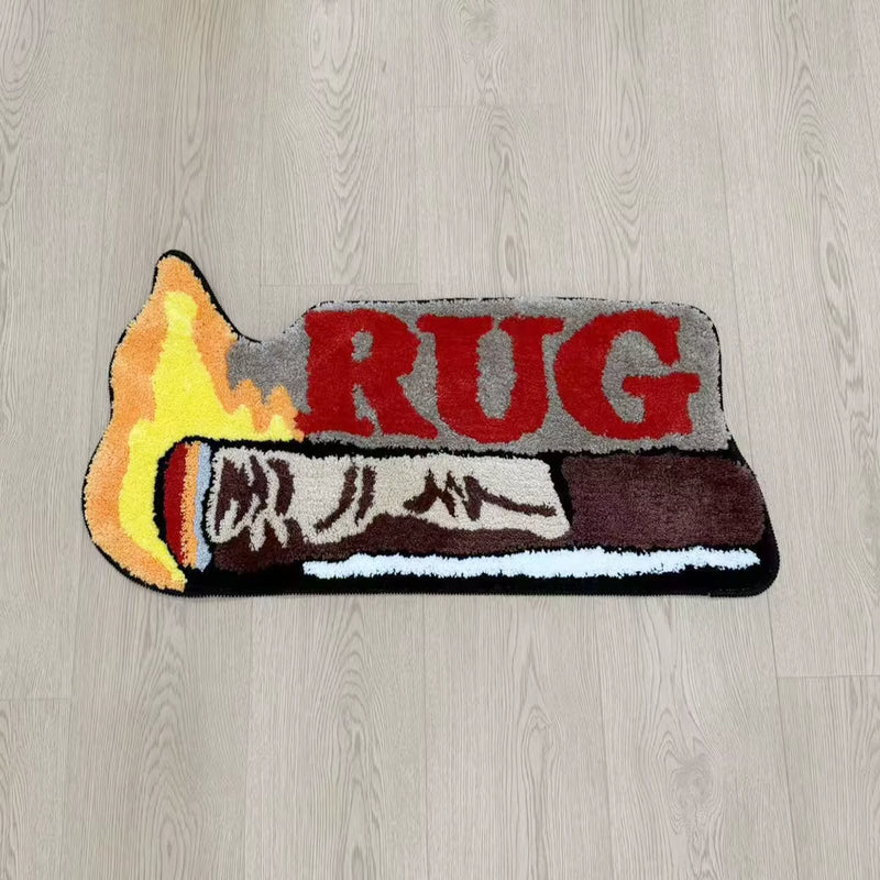 Cigarette Shaped Rug