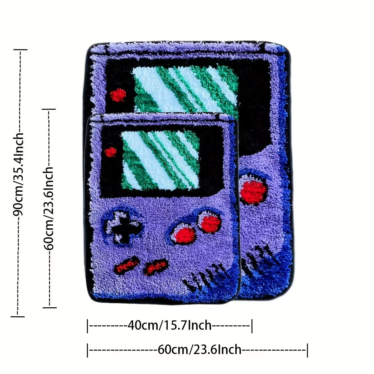 Purple Gameboy Rug